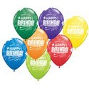 11 inch happy birthday latex balloon for party decorations and bouquets