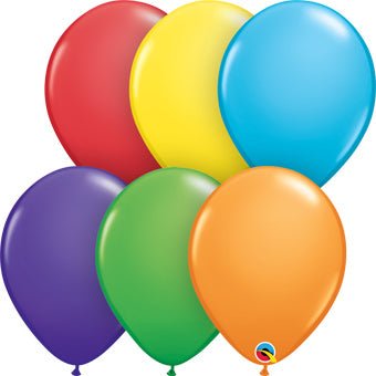 11 inch solid latex balloons in assorted colors for party decoration