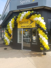 Outdoor 30ft Spiral Arch