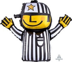 LARGE SHAPE FOOTBALL REFEREE 32"