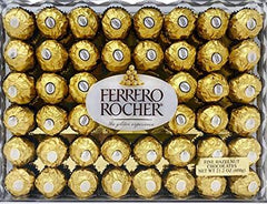 ferrero rocher chocolate gift box 48 pieces in gold wrapping
