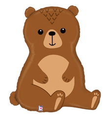 LARGE SHAPE WOODLAND BEAR 34"