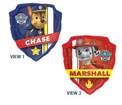 LRG SHP PAW PATROL CHASE & MARSHALL 27"