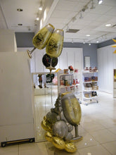 bubbly new year balloon bouquet with champagne glass balloons and happy new year mylars