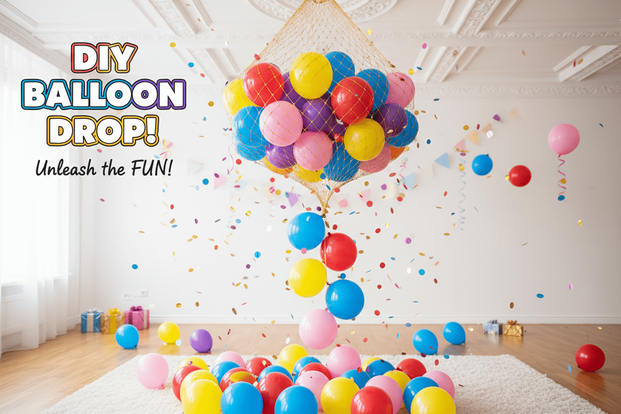 DIY Balloon Drop Kits | Ceiling & Party Balloon Nets – Balloons N' More