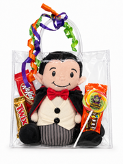 Halloween Vampire Plush and Candy Gift Bag