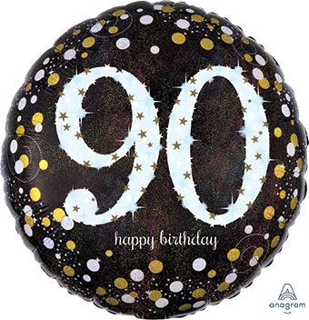 AGE 90 CONFETTI 18INC