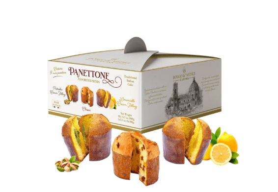 Borgo de Medici Assorted Mini Panettone, Variety Pack, 9-pack
