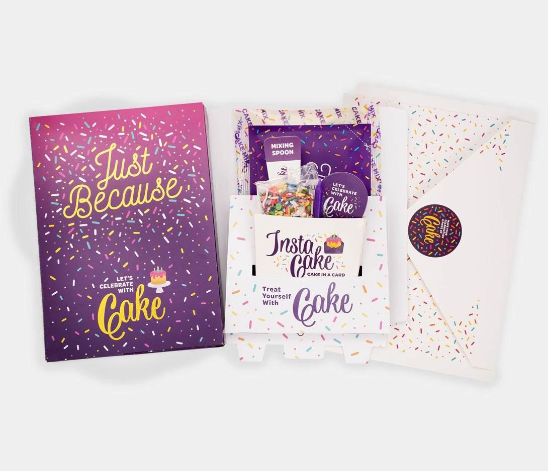 Just Because Cake Card
