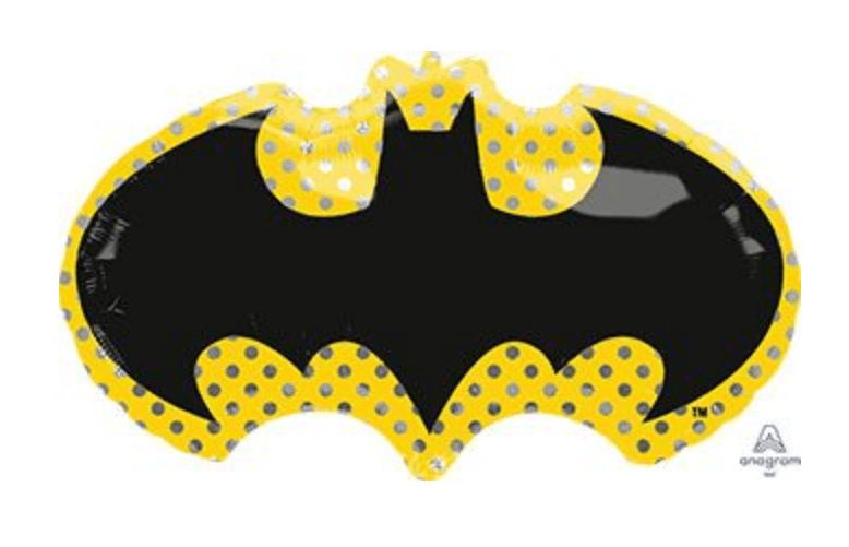 LARGE SHAPE BATMAN EMBLEM 30"