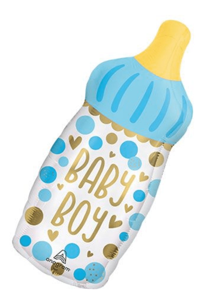 LARGE SHAPE BABY BOY BOTTLE 20"