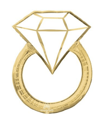LARGE SHAPE WEDDING RING 30"