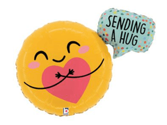 LARGE SHAPE SMILEY HUG 31"