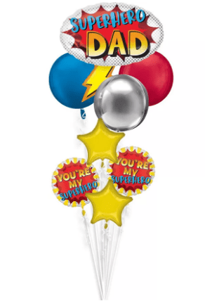 Superhero Father’s Day Balloon Bouquet