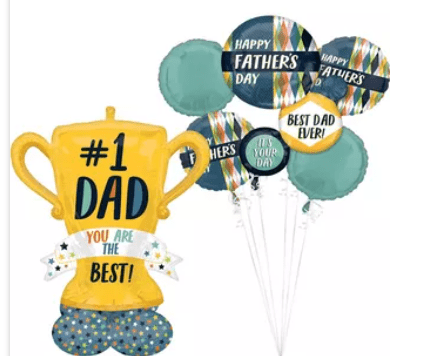 Trophy Dad Father’s Day Balloon Bouquet