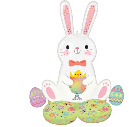 AIRLOONZ BUNNY CHICK LOVE 45" (PKG)