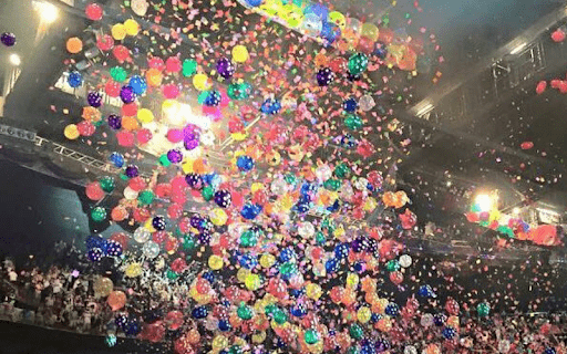 DIY Balloon Drop Kit with net, latex balloons, and hand pumps – Balloon Pro packaging and setup example